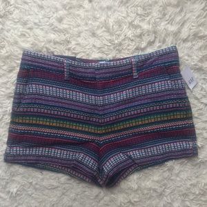 Gap Boho Print City Short mid Rise 3” inseam